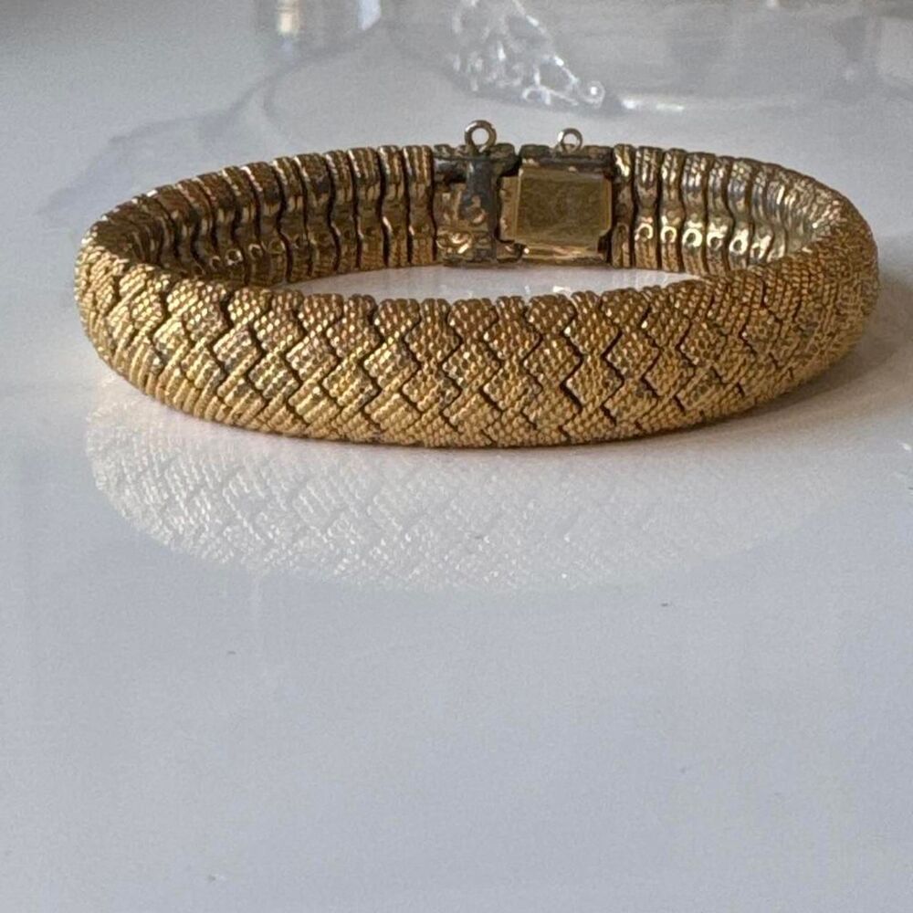 Vintage Ciner Women's Gold Bracelet